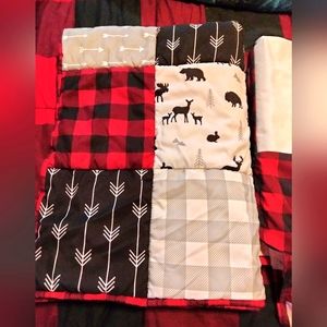 Buffalo Plaid Crib Set